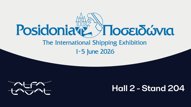 Alfa Laval at Posidonia 2026