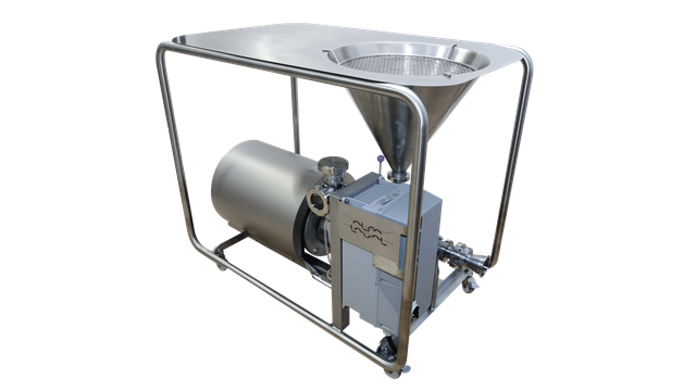 Hybrid powder mixer