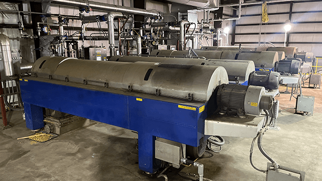 Alfa Laval decanter centrifuges at Dakota Spirit 640x360.png